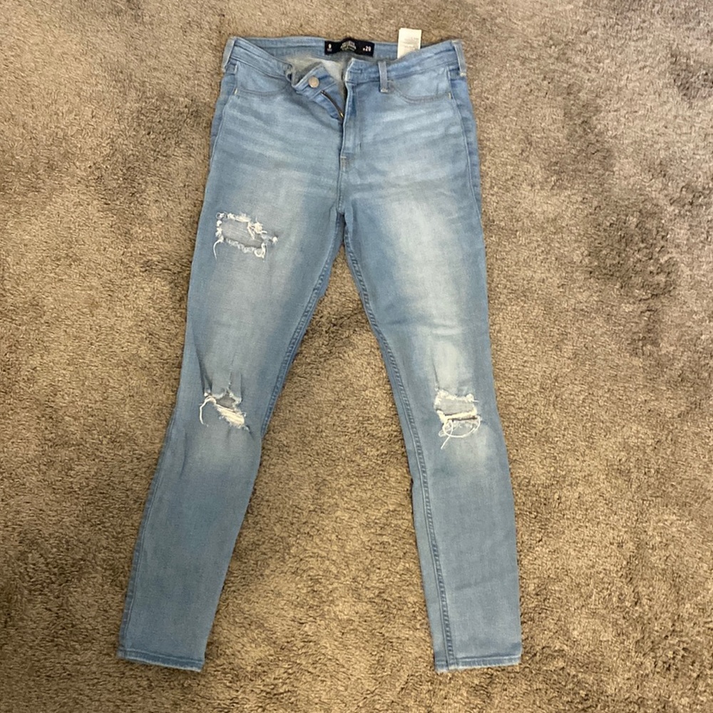 hollister jean legging